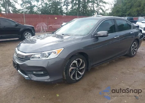 2016 Honda Accord Ex-L from USA, damaged, VIN 1HGCR2F86GA050483